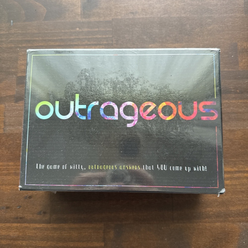 NEW ~ Inspiration Play OUTRAGEOUS Family Game Night Party Board Card Game